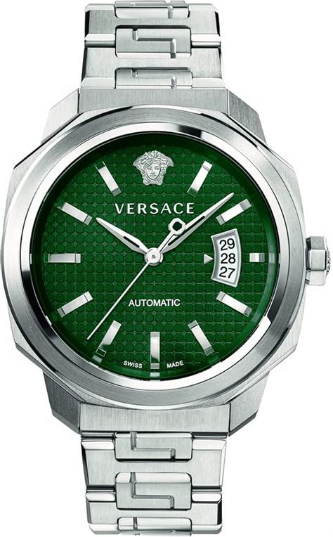 versace stainless steel sapphire crystal watch|VERSACE Dylos Automatic Mens Watch Sapphire Crystal Swiss .